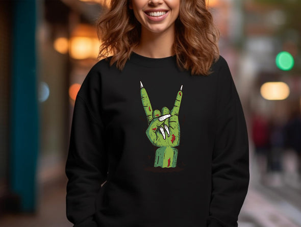 Monster Rock On Graphic Tee and Sweatshirt