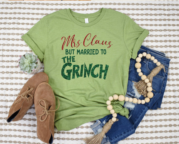 Mrs. Clause Graphic Tee and Sweatshirt