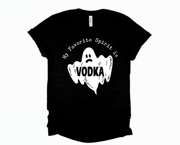 My Favorite Spirit Is Vodka Graphic Tee and Sweatshirt