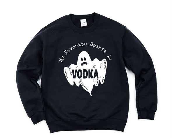 My Favorite Spirit Is Vodka Graphic Tee and Sweatshirt