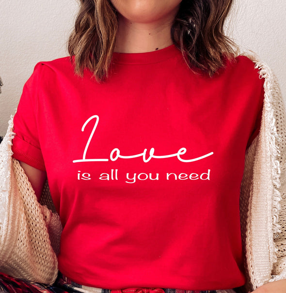 Love Is All You Need Graphic Tee