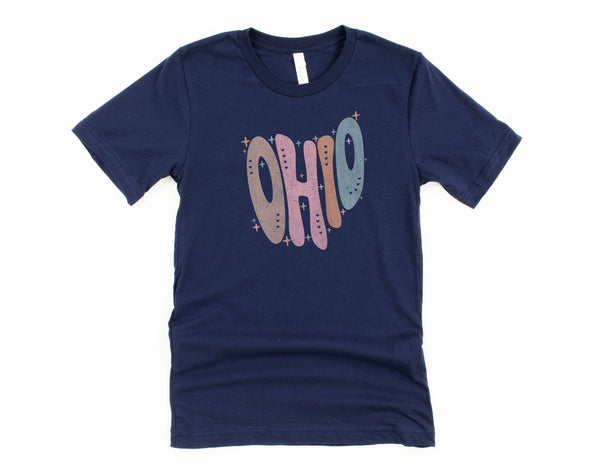 Pastel Ohio Graphic Tee and Sweatshirt