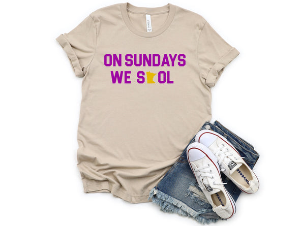 On Sundays We Skol Graphic Tee and Sweatshirt