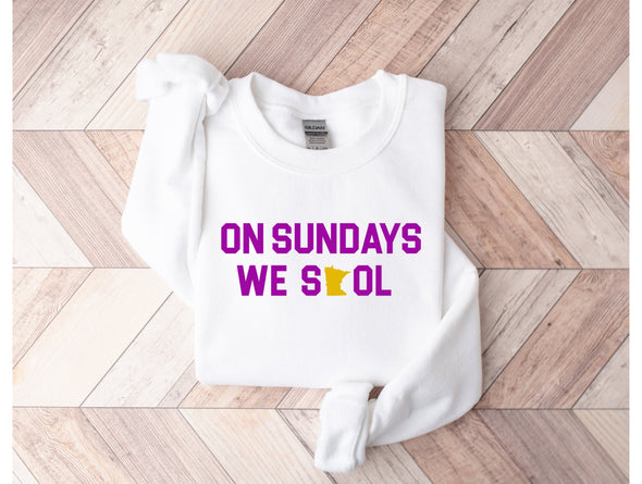 On Sundays We Skol Graphic Tee and Sweatshirt