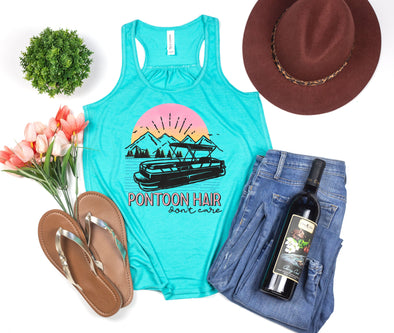 Pontoon Hair Graphic Tee