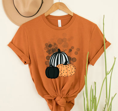 Pattern Pumpkins Graphic Tee