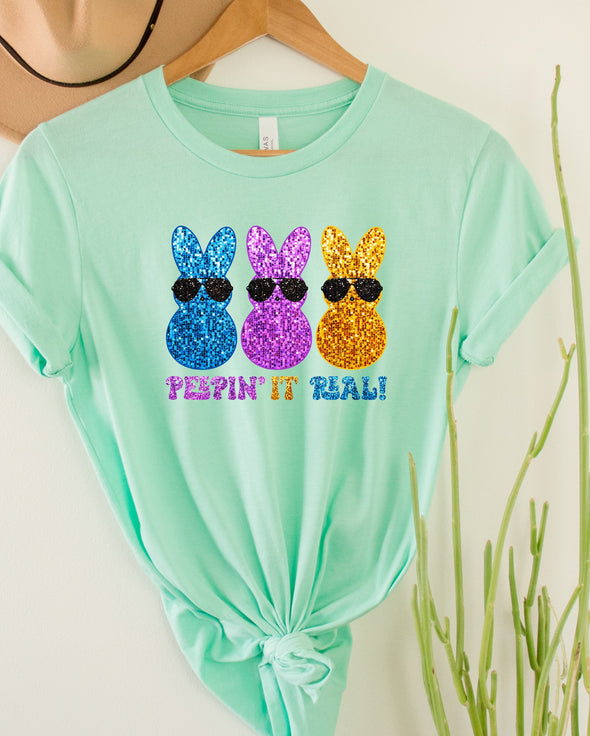 Peepin It Real Graphic Tee