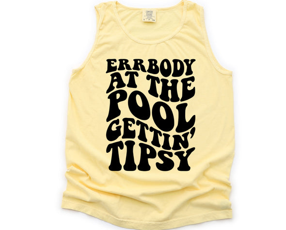 Pool Getting Tipsy Graphic Tee