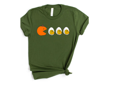 Pumpkin Pac Graphic Tee and Sweatshirt