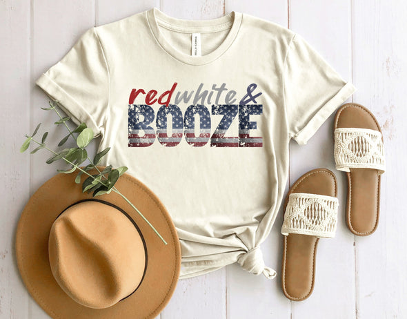 Red White & Booze Graphic Tee