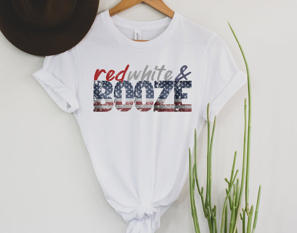 Red White & Booze Graphic Tee