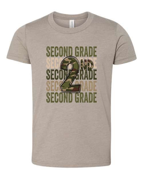 ADULT Camo Grade Graphic Tee