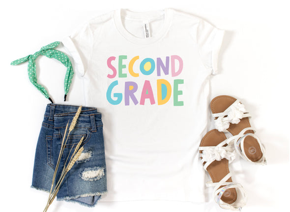 Pastel Back To School Graphic Tee