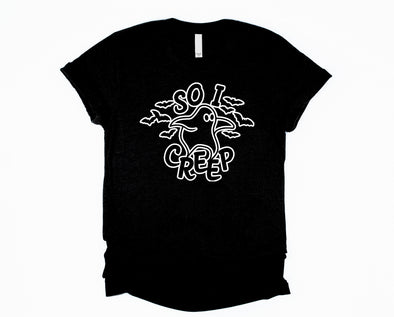 So I Creep Halloween Graphic Tee