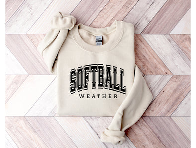 Softball Weather Sweatshirt