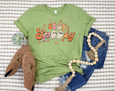 Sparkles Stay Spooky Graphic Tee and Sweatshirt