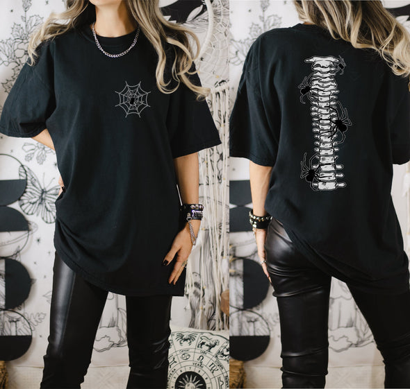 Spider Spine Graphic Tee