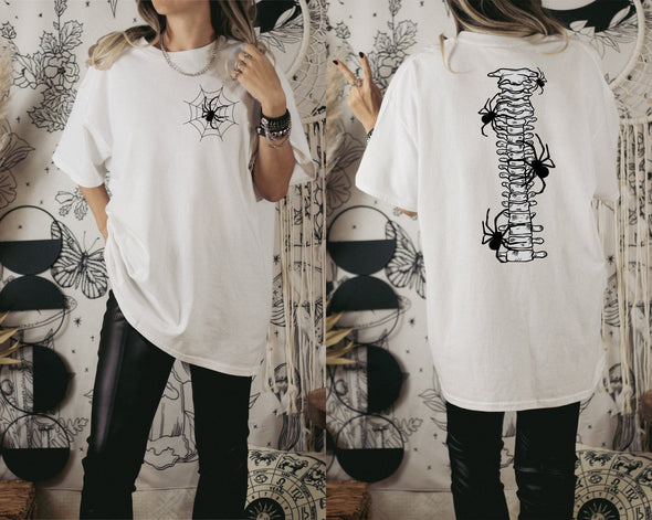 Spider Spine Graphic Tee