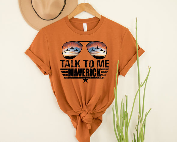 Talk To Me Maverick Graphic Tee