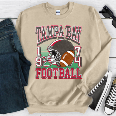 Tampa Bay Retro Football Sweatshirt