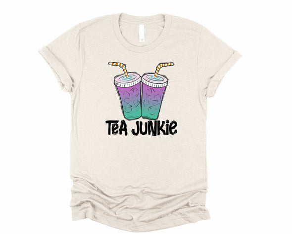 Tea Junkie Graphic Tee