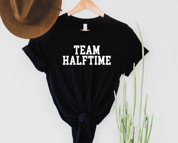 Team Halftime Graphic Tee and Sweatshirt