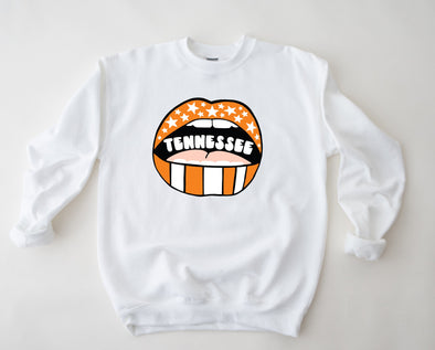 Tennessee Lips Graphic Tee and Sweatshirt