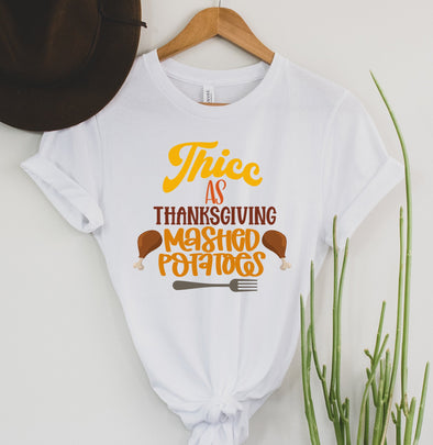 Thicc as Potatoes Graphic Tee