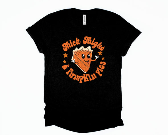 Thick Thighs & Pumpkin Pies Graphic Tee