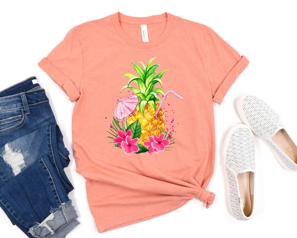 Tropical Pineapple Graphic Tee