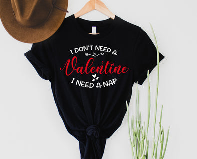 Valentines Nap Graphic Tee