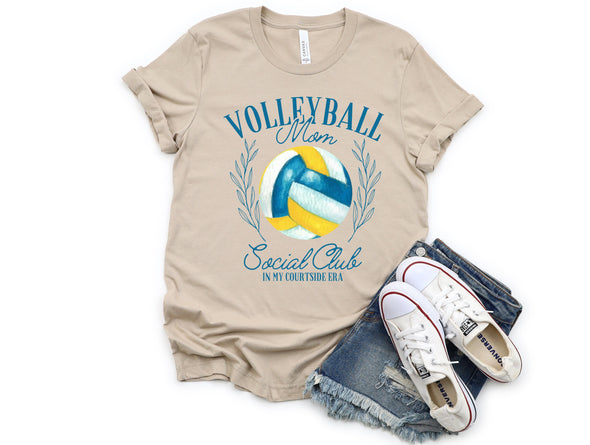 Volleyball Social Club Graphic Tee