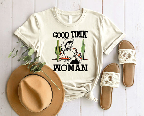 Western Good Timin Woman Graphic Tee