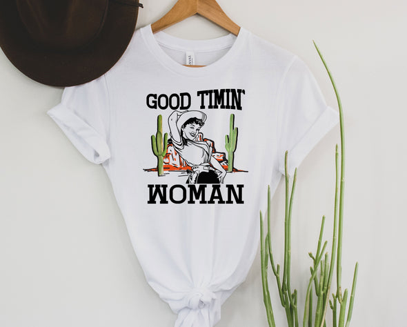 Western Good Timin Woman Graphic Tee