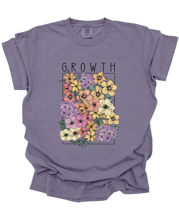 Floral Growth Graphic Tee
