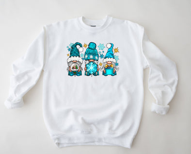 Winter Gnomes Graphic Tee and Sweatshirt