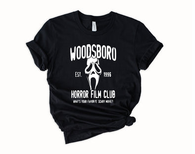 Woodsboro Graphic Tee and Sweatshirt
