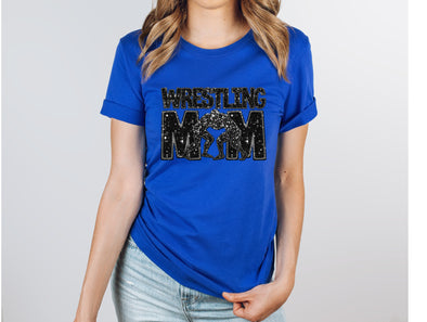 Wrestling Bling Graphic Tee and Sweatshirt