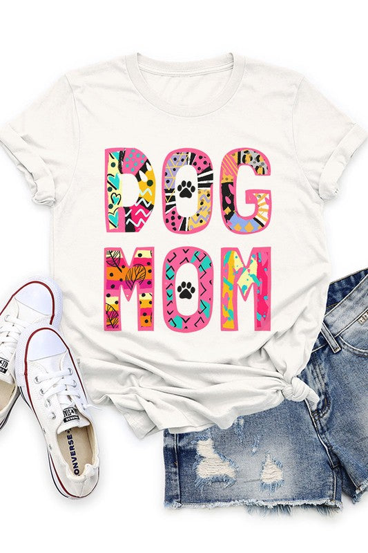 Dog Mom Graphic Tee