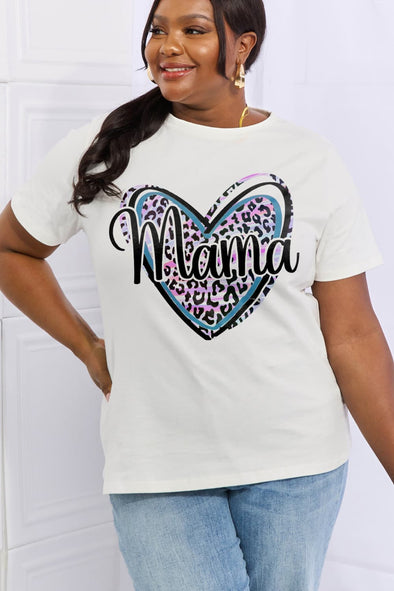 Simply Love MAMA Graphic Cotton Tee