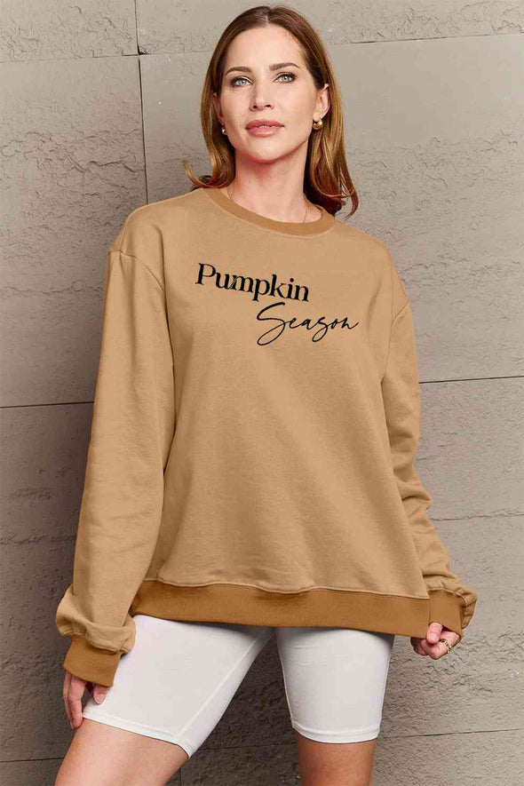 Simply Love PUMPKIN SEASON Graphic Sweatshirt
