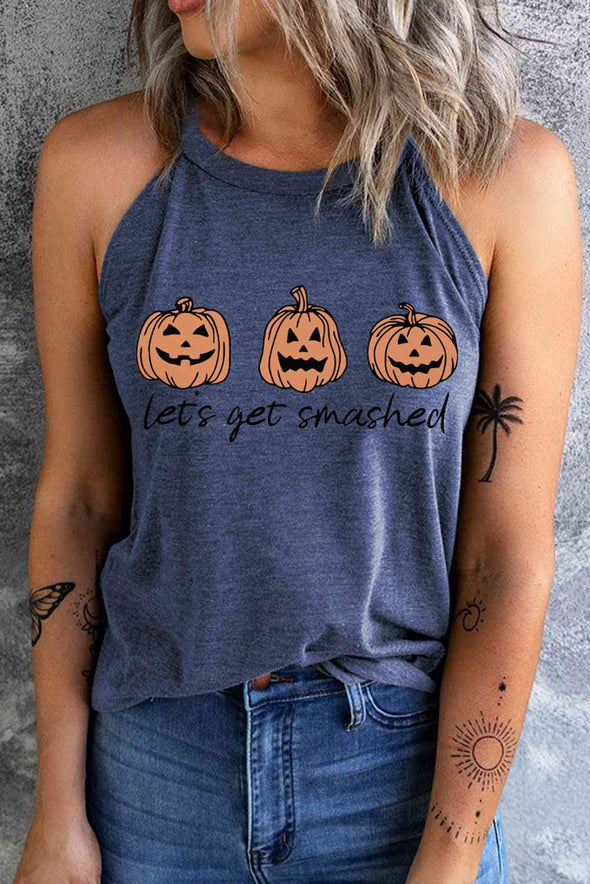 LET'S GET SMASHED Graphic Tank Top