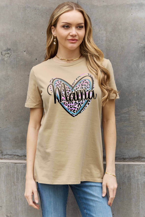 Simply Love MAMA Graphic Cotton Tee