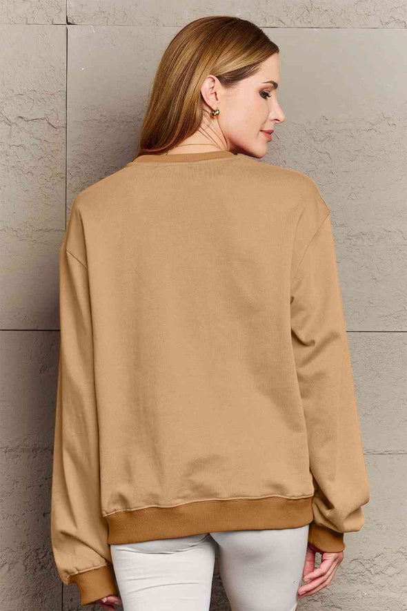 Simply Love Snowflake Graphic Sweatshirt