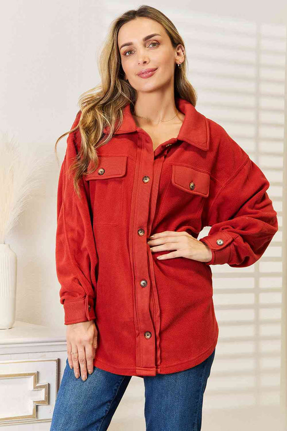 Heimish Cozy Girl Button Down Shacket