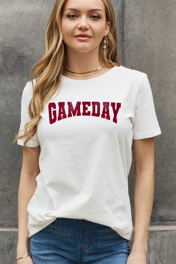 Simply Love GAMEDAY Graphic Cotton Tee
