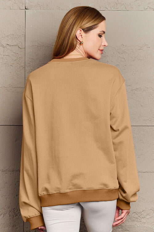 Simply Love Nutcracker Graphic Long Sleeve Sweatshirt