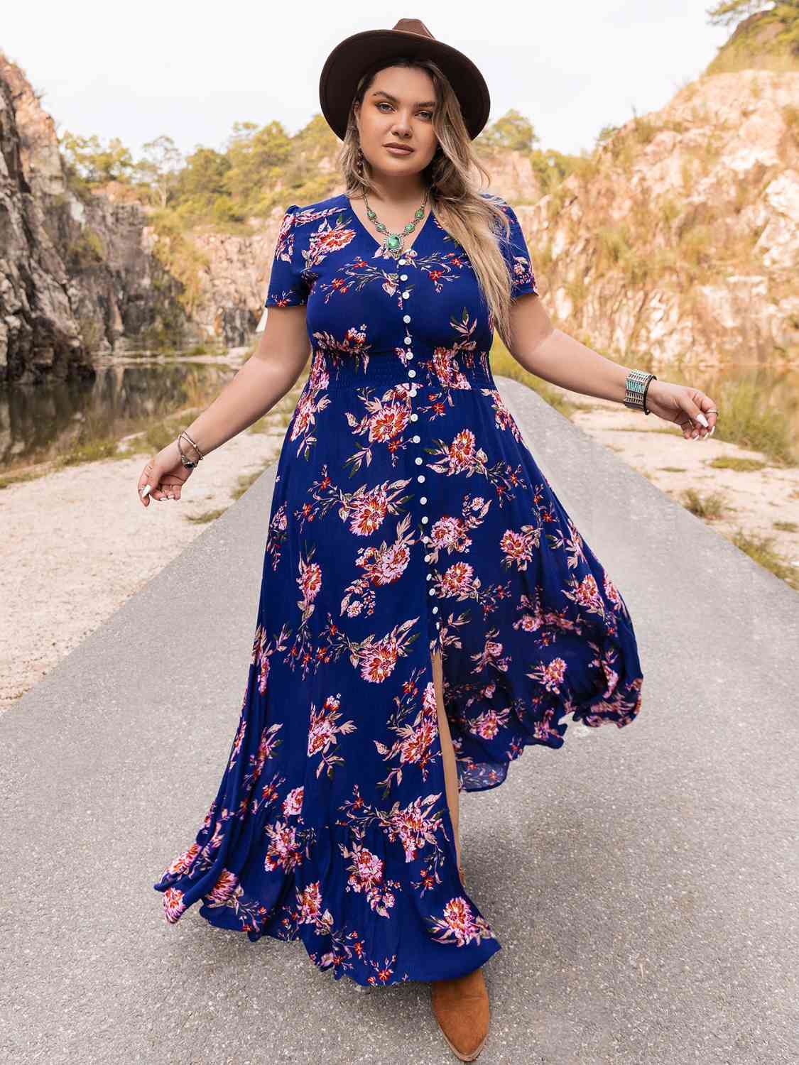 boutique maxi dresses plus size Finley Maxi Dress 2X