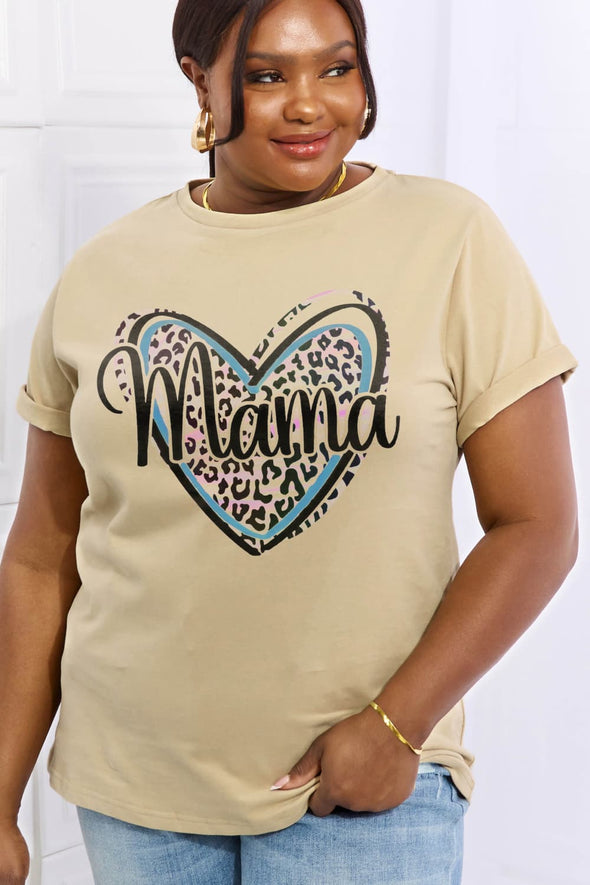 Simply Love MAMA Graphic Cotton Tee