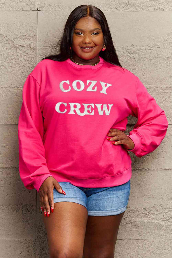 Simply Love COZY CREW Graphic Sweatshirt